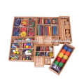 11pcs joyeux cadeau jouets gabe instruments pédagogiques en bois pour enfants